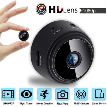 QZT Mini IP Camera HD 1080P Infrared Night Vision Mini Camcorders Wide Angle Small DVR Video Camera WIFI Wireless Micro Camera