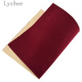 Lychee 29x21cm A4 Self Adhesive Velvet Fabric High Quality Solid Color Fabric DIY Liner Contact Paper For Jewelry Drawer