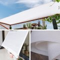 White Sun Shelter Canopy Sun Shade Sail Home Garden Awnings Outdoor Protection Covers Square Patio Glass House Customized Size