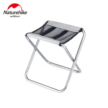 Naturehike Outdoor Folding Stool Aluminum Alloy Backrest Fishing Chair Camping Bench Portable Camp Chair