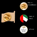 United Arab Emirates Flag Pin Brooch Metal Lapel Pin Brooch Badge Jewelry/Bag Accessories