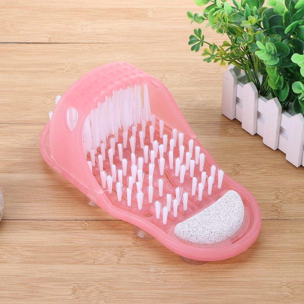 Plastic Bath Shower Feet Massage Slippers Bath Shoes Brush Pumice Stone Foot Remove Dead Skin Foot Care Tool 28cm*14cm*10cm