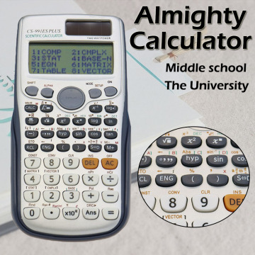 Muitifunction Scientific Calculator Dual Power With 417 Functions Dual Power Calculadora Cientifica Student Exam Calculator