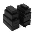 1/2pcs Waterproof Black Housing Instrument Case ABS Plastic Project Box Storage Case Enclosure Boxes Electronic Supplies