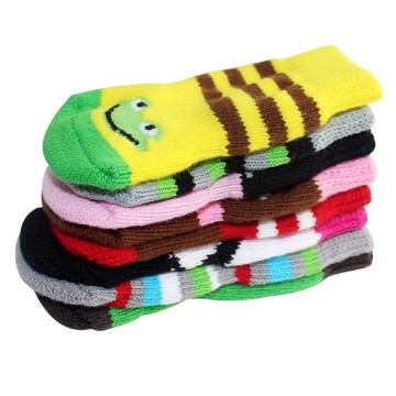 4Pcs Fashion Puppy Dog Shoes Soft Pet Knits Socks Cute Cartoon Anti Slip Skid Socks For Small Dogs Breathable Pet Products