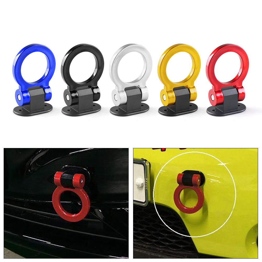 Universal ABS Bumper Car Sticker Adorn Car Simulation Tralier Tow Hook Kit Car Accessories