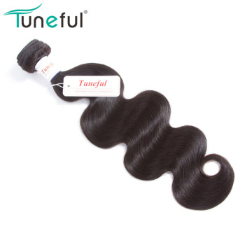Tuneful Brazilian Body Wave Human Hair Weave Bundles 1 Pc 100% Remy Hair Weft Bundle Hair Extensions Can Be Dyed Bleached