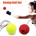 Storage Bag Workout PU Boxing Ball Set Hand Eye Ability Head Band Muay Thai Punching Exercise Home Gym Reflex Speed Training