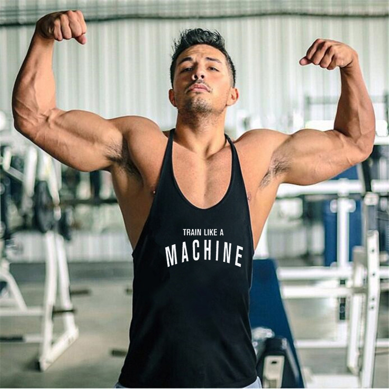 Muscleguys Y back Stringers Mens Tank Tops Sleeveless Shirt Bodybuilding and Fitness Men's Gyms Singlets Clothes Muscle Regatas