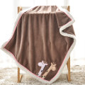 High Quality Baby Blanket Winter Flannel Fleece Blanket Infant Swaddle Stroller Wrap For Newborn Baby Bedding Sofa Cover Blanket