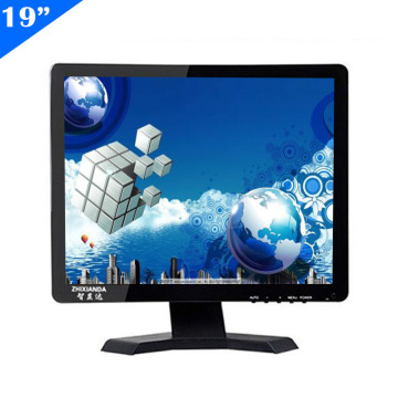 ZHIXIANDA 19Inch Industrial Display For CCTV Camera Microscope DVR Support HDMI VGA BNC AV USB Input With Touch Screen Monitor