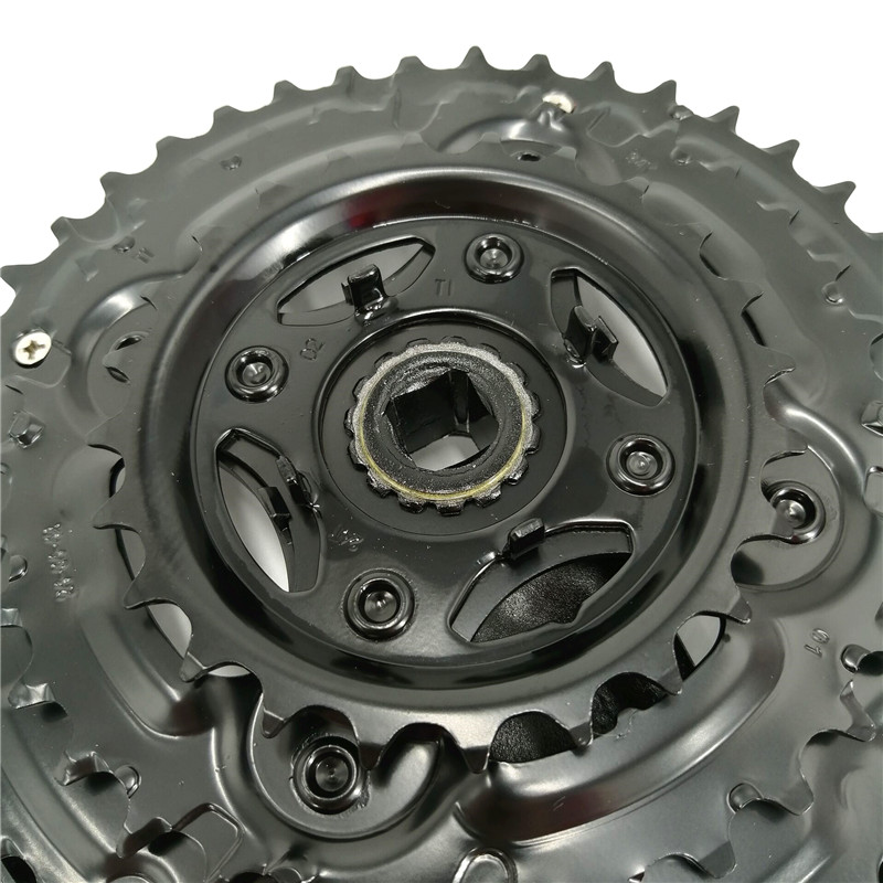 6-7-8 Speed MTB Mountain Bike Crankset 42-34-24T Chainwheel Chainring 170mm Crank 18-21-27 Speed Bicycle Part