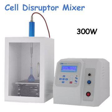 Ultrasonic Homogenizer Sonicator Processor 300W 0.15- 200ml Cell Disruptor Mixer Analysis of Ultrasonic Processor FS-300N