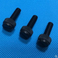 10-50pcs M3 M4 M5 M6 M8 Black Slotted Nylon Thumb Screw PA66 Nylon Plastic Hand Twist Screw Computer Hand Tighten Screws