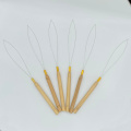 40 PCS/Lot Wooden Handle Pulling Needle /Loop Needle Hair Extensions,Hair Extension Tools