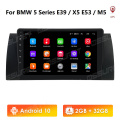 4G Android 10 Car Radio Multimedia Video Player for BMW 5 E39 E53 X5 1995-2001 2002 2003 2004 2005 2006 Navigation GPS 2 din