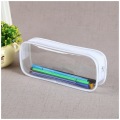 Transparent PVC Waterproof Pencil Case Creative Korean Stationery School Office Supplies Qualities Pouch Simple Style