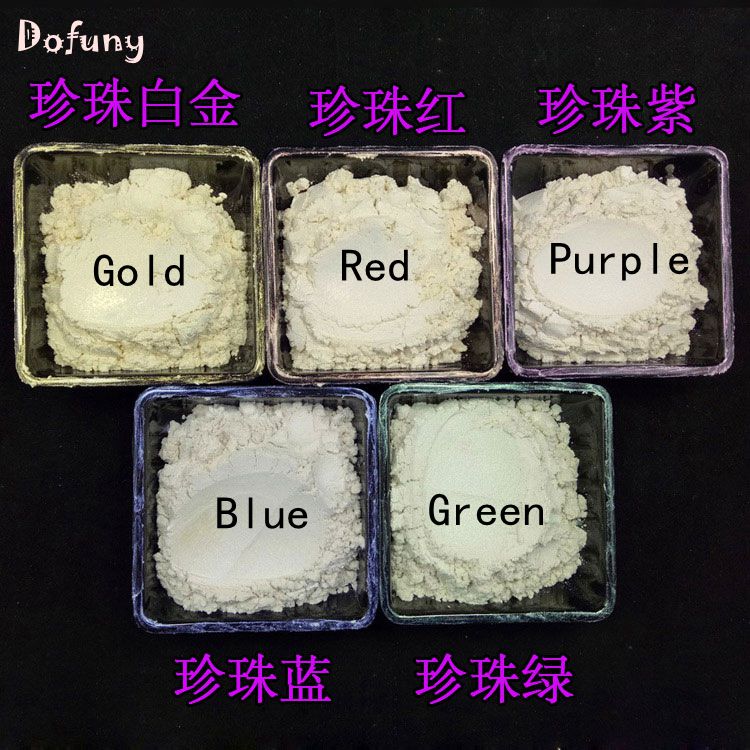 20g per bag Pearlescent Pigment Symphony Powder for Make UP Eye shadow Nail Glitter Soap Dye Pigment Mica Powder Mermaid