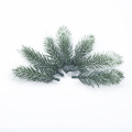 100pcs Artificial plants Plastic pine needle snowflake Christmas wreath material Wedding Decorative flowers wreaths Home decor