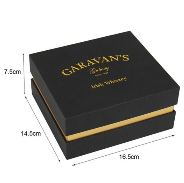 Belt Gift Box With Gold Foil