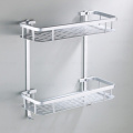 Space Aluminum Bathroom Shelf Shower Shampoo Soap Cosmetic Shelves Bathroom Accessories Kitchen Storage Organizer Rack Holder