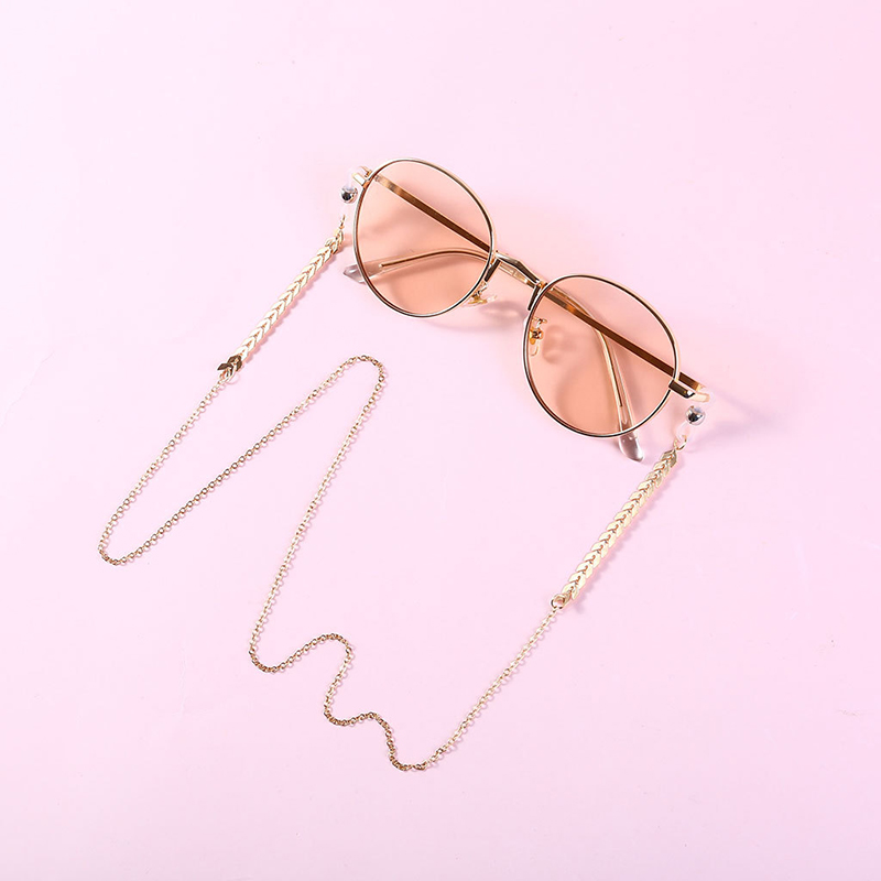 Chain For Glasses Leaves Lanyard Fashion Glasses For Women Strap Sunglasses Cords Casual Glasses Accessories