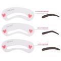 3 Styles Eyebrow Stencil Stickers Eyebrow Drawing Card Template DIY Makeup Tools For Women Beauty Eyebrows Mold