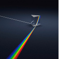 1pcs 30x30x100mm Optical Glass Right Angle Reflecting Triangular Prism for Teaching Light Spectrum Rainbow Prism