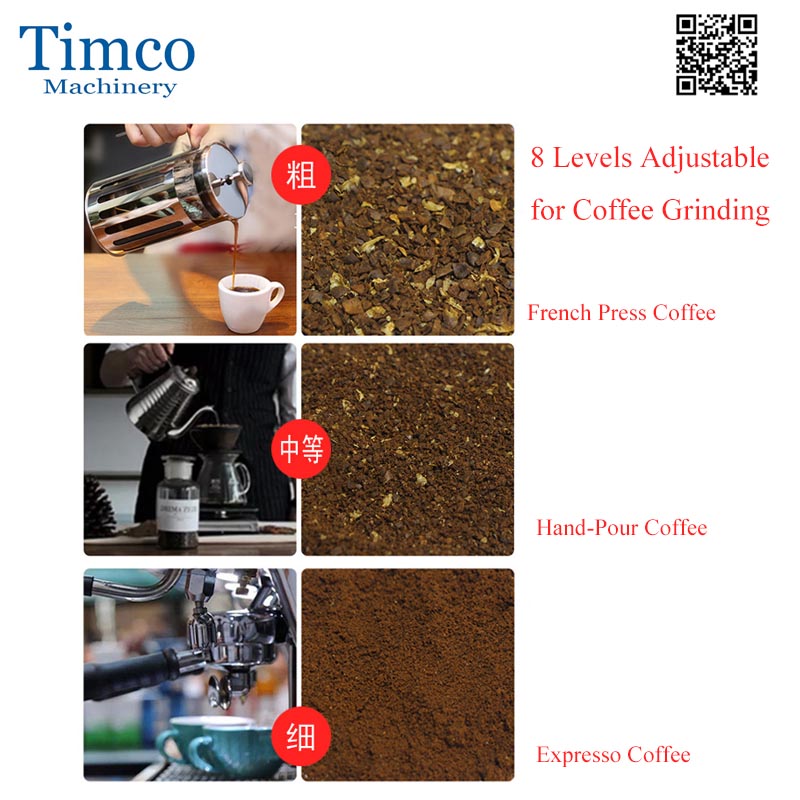 Multi Function Coffee Bean Mill Small 220V 110V Stainless Steel Expresso Coffee Grinder Grinding Machine