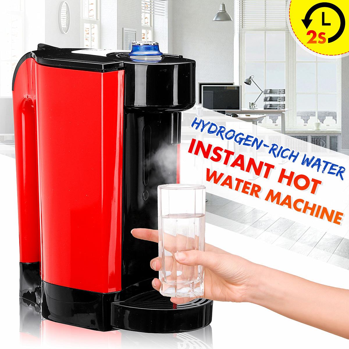 3L Healthy Rich Hydrogen Water Bottle Alkaline Water Dispenser Household Instant Hot Water Heater Hydrogen Water Generator 220V