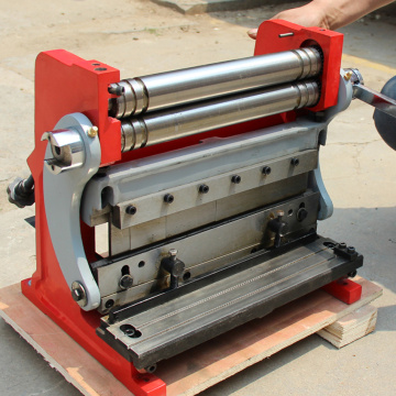 XL-610 Manual Shearing Machine 3-in-1 Sheet Metal Shear Press Shears Copper Aluminum Plate Bending Iron Plate Rolling Machine