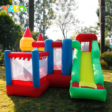 Yard Inflatable Bounce House Castle Jumper Moonwalk Bouncer Kids Bouncy Castle Birthday Christmas Gift Party Favorite