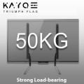 KAYQEE Height Adjustable TV Mount Home LCD Flat Screen Stand Table TV Bracket 32''- 65'' Universal Monitor Wall Mounted Bracket