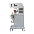 Two colors pad printing machine with shuttle table