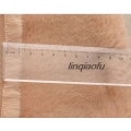 High quality thick imitation mink fur coat fabric, artificial plush fabric imitation fur fabric 1400g
