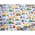 160*100cm Cotton fabric Cartoon Car Printed Twill Quilting Patchwork Tecido Fat Quarters Cloth For DIY Sewing Kid Dress Bed Doll