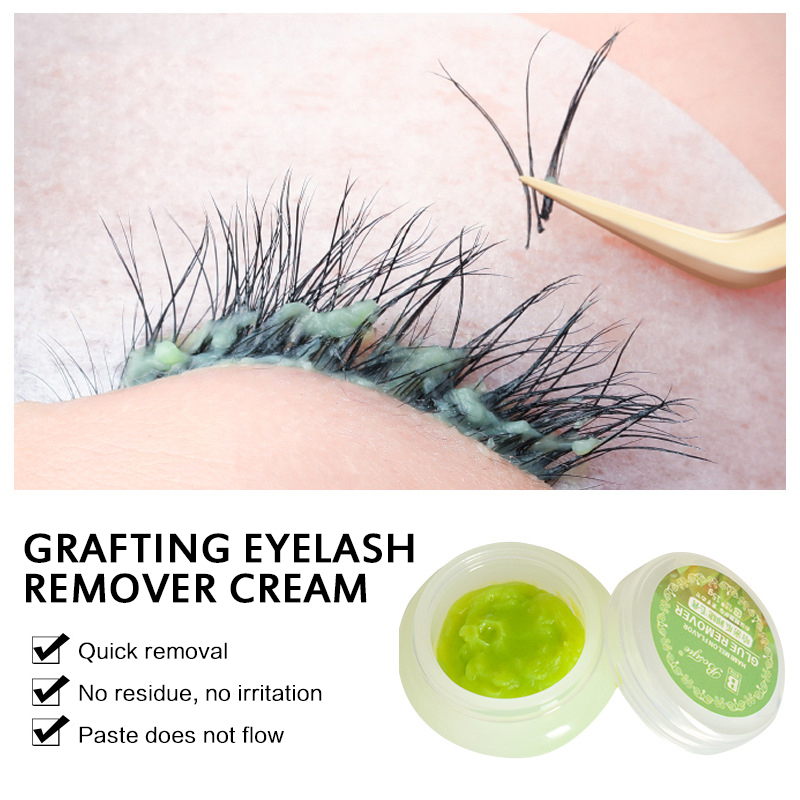 15g Grafting Eyelash Unloading Glue Safe Non-irritating Remove Glue Eyelash Extension Remover Tool Makeup Remover Cream TSLM1