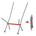 2PCS/LOT Ultralight Portable Folding Chair Outdoor Camping Fishing Chairs Home Picnic chair BBQ Foldable Seat Tools