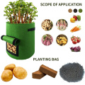 Potato Cultivation Planting Woven Fabric Bags Garden Pots Grow Bag Farm Planters Vegetable Planting Bags Home Garden Tool