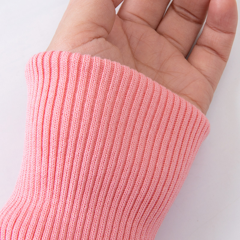 Soft Black Stretch Knitted Rib Cuff Fabric For Cuffs & Collars Fabric,white, Pink, Blue, Beige, Gray, Burgundy, By The Meter