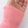 Soft Black Stretch Knitted Rib Cuff Fabric For Cuffs & Collars Fabric,white, Pink, Blue, Beige, Gray, Burgundy, By The Meter