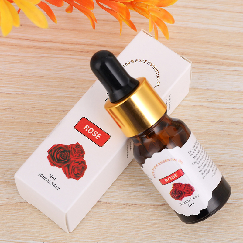 10ml Pure Natural Flower Fruit Essential Oil For Aromatherapy Organic Essential Oil Relieve Body Stress Skin Care TSLM2