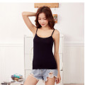 Summer Tops Sof Modal Women Sexy Camis Tanks Fitted Elegant Lady Bustier top Casual Basic Shirt Backless Tees 3XL White Black