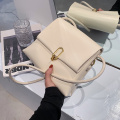 Vintage Square Crossbody bag 2021 New High-quality PU Leather Women's Designer Handbag High capacity Shoulder Messenger Bag