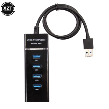 USB Hub 3.0 Multi USB 3.0 Hub USB Splitter High Speed 4 Ports For Flash Drives PC Laptop Computer Accessories