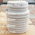14mm 16mm 18mm 20mm ceramic fiber packing Ceramic fibre set base wire rod Braided Packing heat sealing strip refractory filling