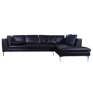 Modern B&B Italia Charles Leather Sectional Sofa