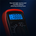 DIDIHOU XL830L LCD Digital Multimeter Handheld Backlight Portable AC/DC Ammeter Voltmeter Ohm Voltage Tester Meter Multimetro