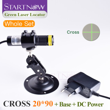 Green Laser Cross Locator Set 20*90 520nm 50mw Laser Green Beam For Fabric Cutting Equipment Embroidery Machine Parts Positioner