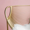 Nordic Ins Makeup Chair Bedroom Back Chairs Dining Chair Customized Sofa Living Room Cafe Lounge Chair Armchair Salon Chair